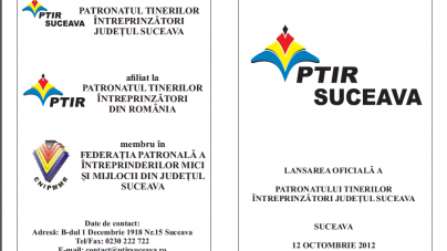 Lansarea Oficială a Patronatului Tinerilor Întreprinzători Județul Suceava