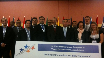 Primul Congres Euro-Mediteranean al Asociaţiilor Tinerilor Întreprinzători “Multicountry seminar on SME framework”, 17-18 iunie Barcelona, Spania